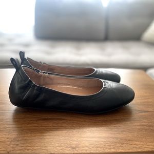 FitFlop Allegro ballet flats size 9 black leather shoes